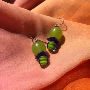 Glass Bead Earrings